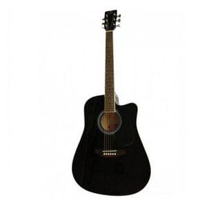 Santana HW39C-201 Black 39 inch Cutaway Acoustic Guitar